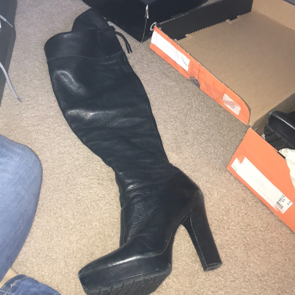 Calvin Klein Black Boots